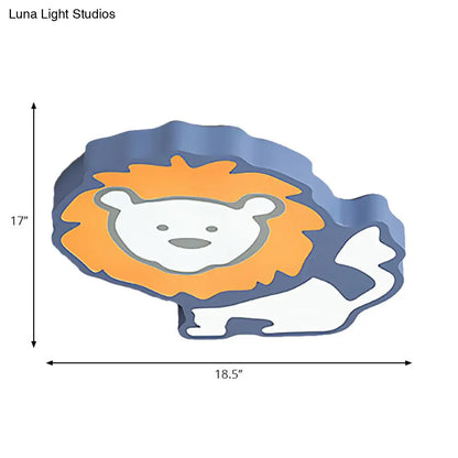 DecorBites™ DecorBites™ Lion LED Ceiling Lamp for Nursery and Bedroom