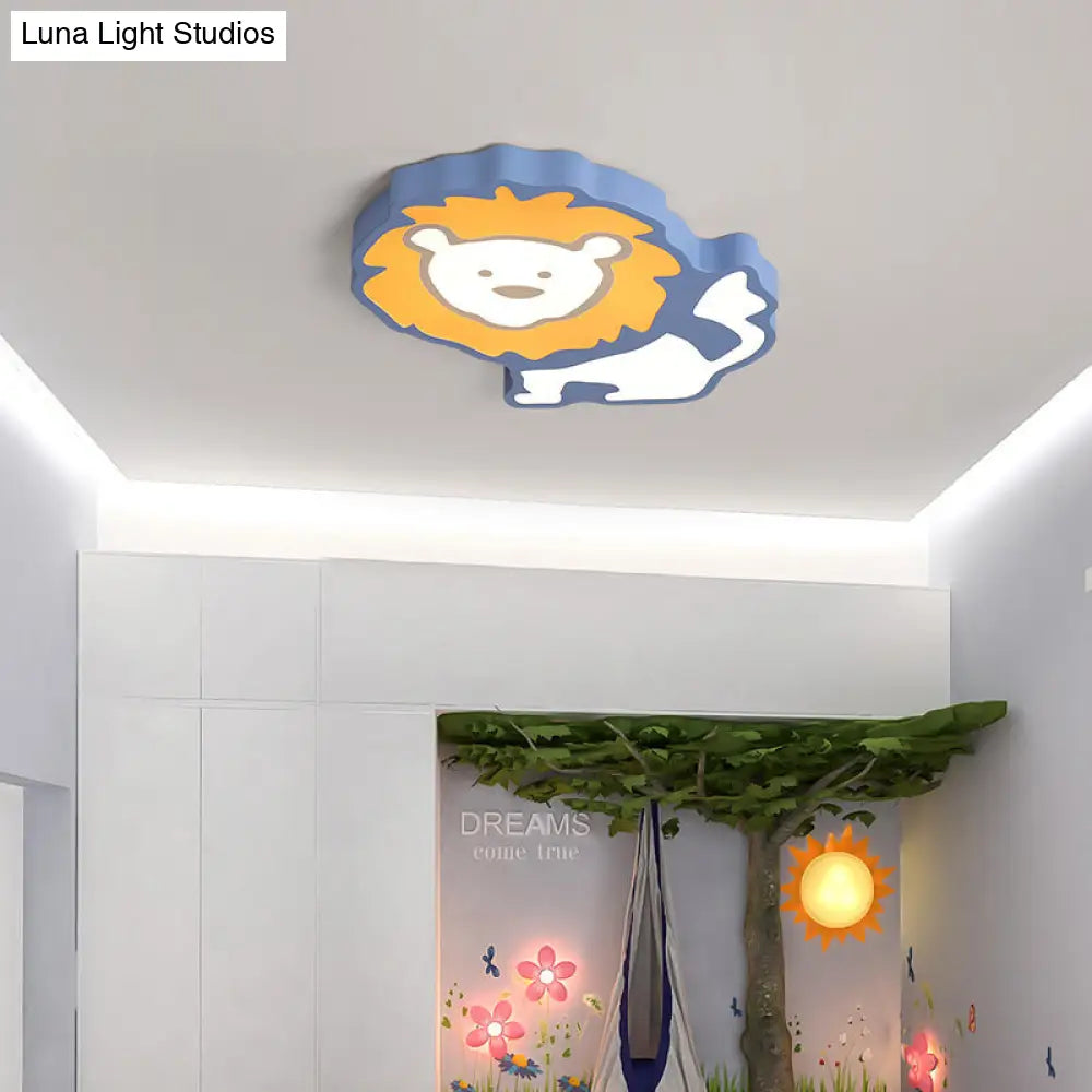 DecorBites™ DecorBites™ Lion LED Ceiling Lamp for Nursery and Bedroom