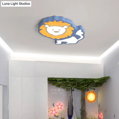 DecorBites™ DecorBites™ Lion LED Ceiling Lamp for Nursery and Bedroom