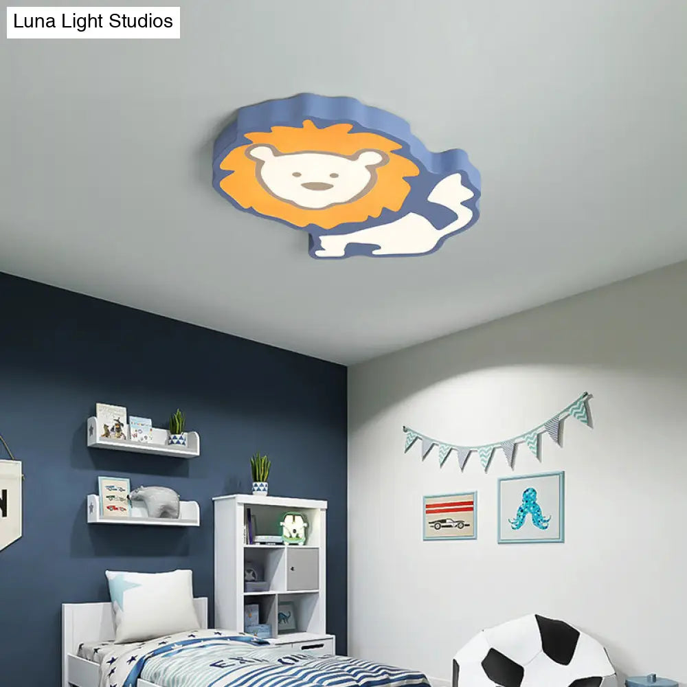 DecorBites™ DecorBites™ Lion LED Ceiling Lamp for Nursery and Bedroom