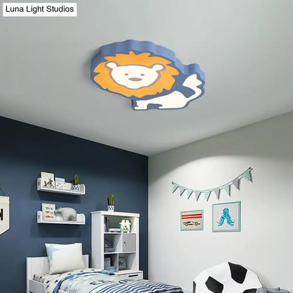 DecorBites™ DecorBites™ Lion LED Ceiling Lamp for Nursery and Bedroom