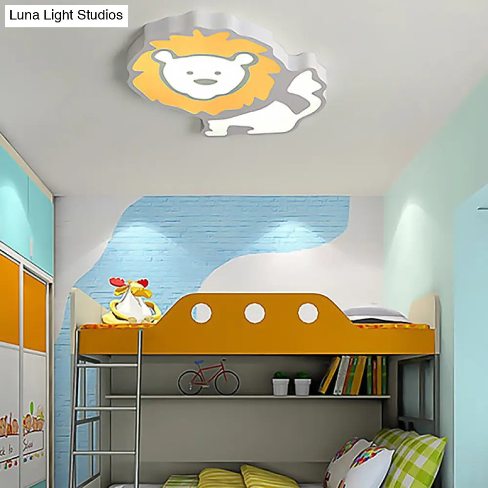 DecorBites™ DecorBites™ Lion LED Ceiling Lamp for Nursery and Bedroom