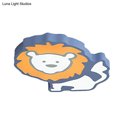 DecorBites™ DecorBites™ Lion LED Ceiling Lamp for Nursery and Bedroom