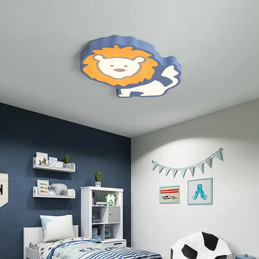 DecorBites™ DecorBites™ Lion LED Ceiling Lamp for Nursery and Bedroom