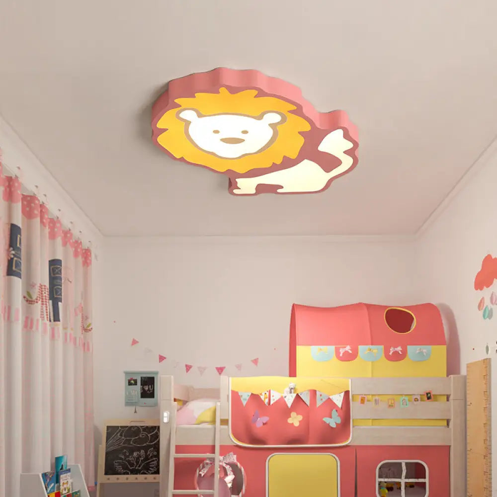 DecorBites™ DecorBites™ Lion LED Ceiling Lamp for Nursery and Bedroom