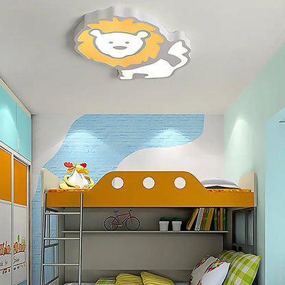 DecorBites™ DecorBites™ Lion LED Ceiling Lamp for Nursery and Bedroom