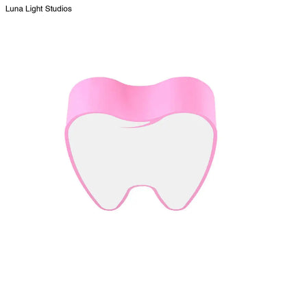 DecorBites™ DecorBites™ Little Tooth Kids Bedroom Ceiling Lamp - Acrylic Modern Flush Mount Light