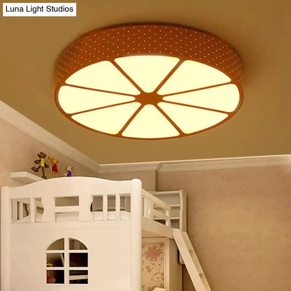 DecorBites™ DecorBites™ Lively Lemon-shaped Acrylic Ceiling Mount Light: Ideal for Teens
