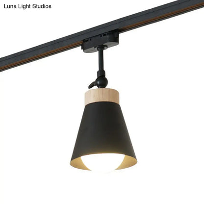 DecorBites™ DecorBites™ Living Room Semi Flush Mount Lamp with Cone Metal Shade