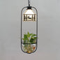 Lodge-Style Deer Hanging Light with Clear Glass Pot - White Glass Pendant Light for Balcony