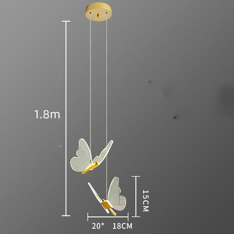 Acrylic Butterfly Chandelier