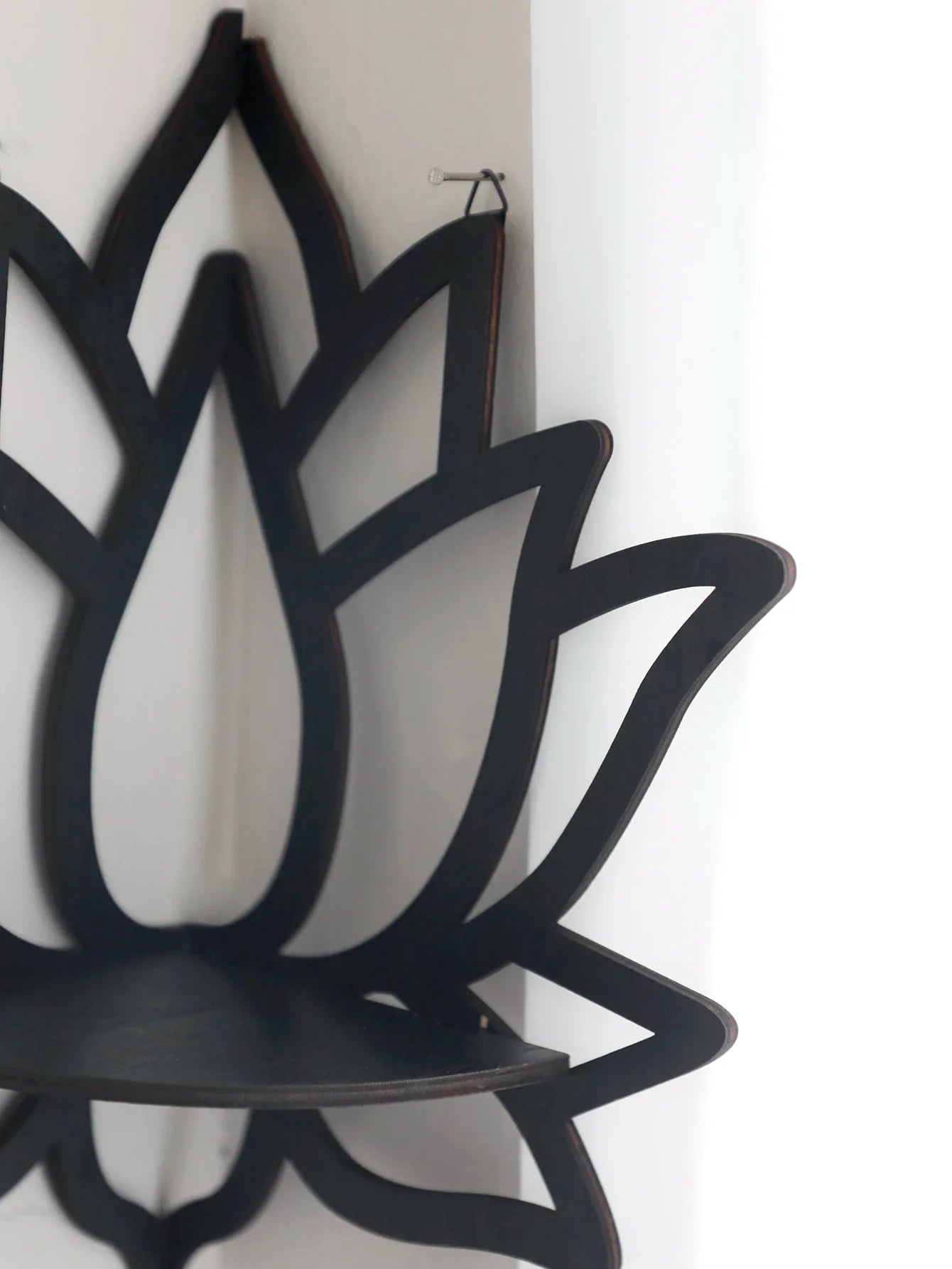 Lotus Floating Wall Shelf - Multi-Style Home Decor