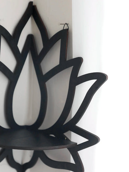 Lotus Floating Wall Shelf - Multi-Style Home Decor