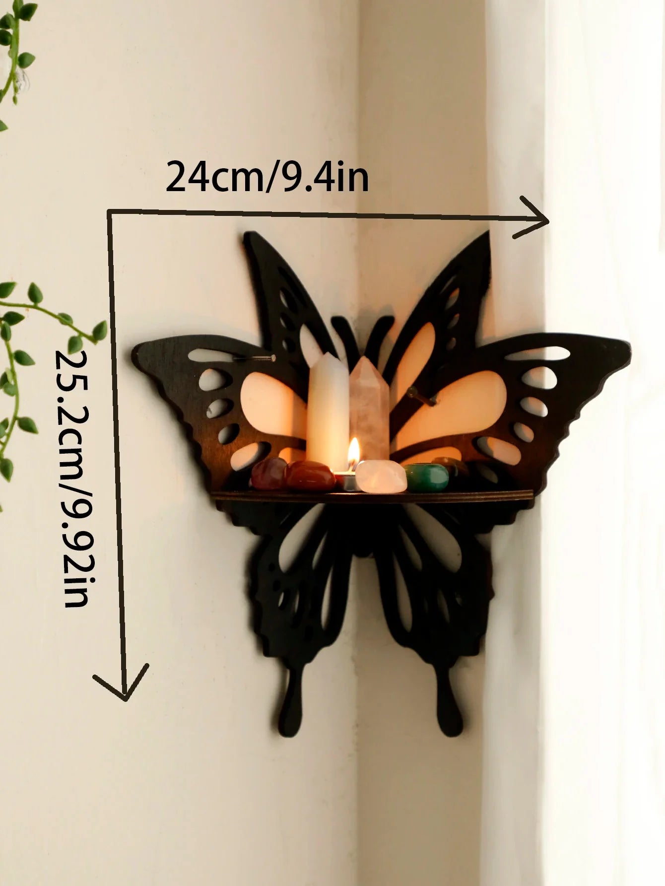 Lotus Floating Wall Shelf - Multi-Style Home Decor - KK024-M01789