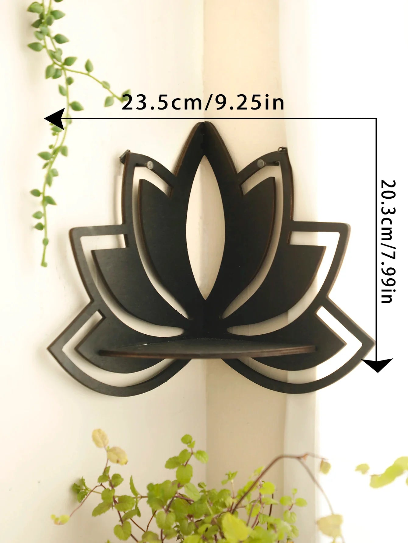 Lotus Floating Wall Shelf - Multi-Style Home Decor - KK024-M01805