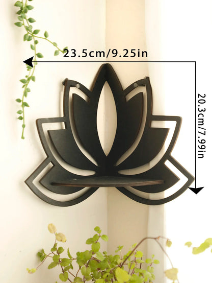 Lotus Floating Wall Shelf - Multi-Style Home Decor - KK024-M01805