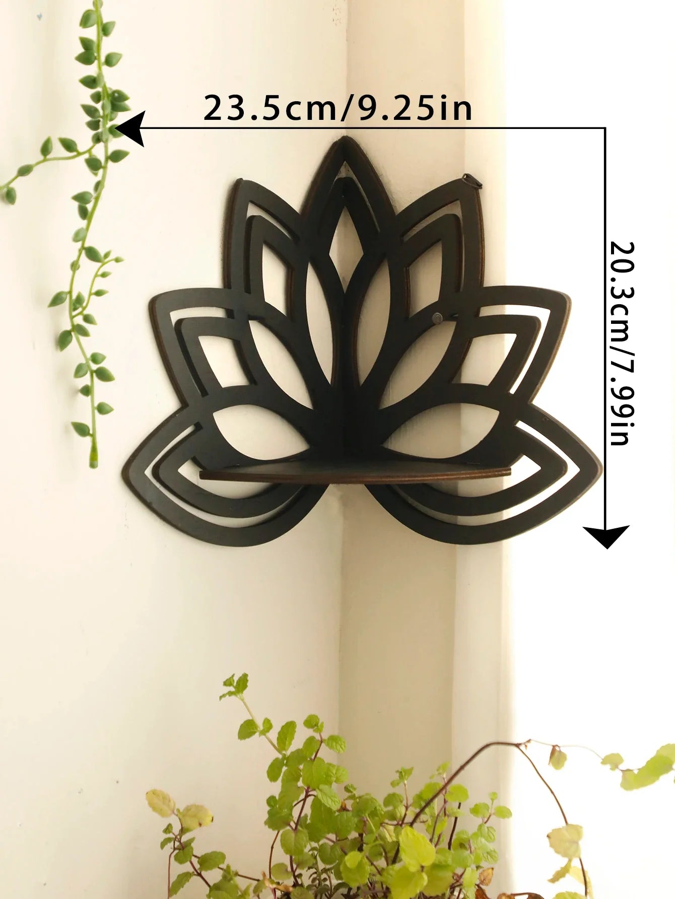 Lotus Floating Wall Shelf - Multi-Style Home Decor - KK024-M01806