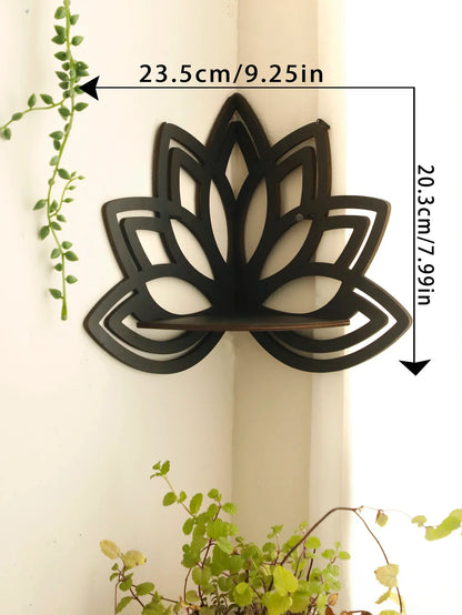 Lotus Floating Wall Shelf - Multi-Style Home Decor - KK024-M01806