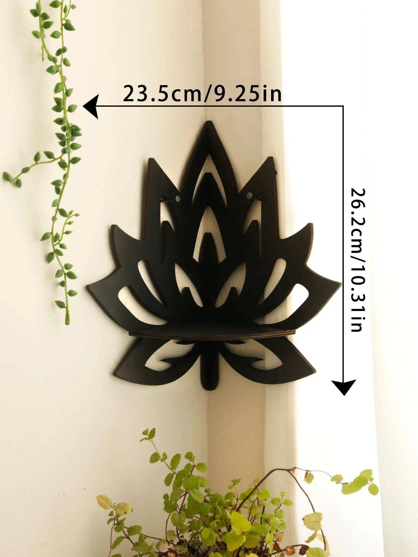Lotus Floating Wall Shelf - Multi-Style Home Decor - KK024-M01808