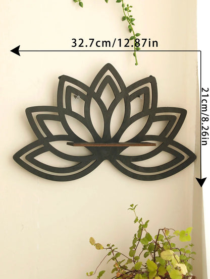 Lotus Floating Wall Shelf - Multi-Style Home Decor - KK024-M01810