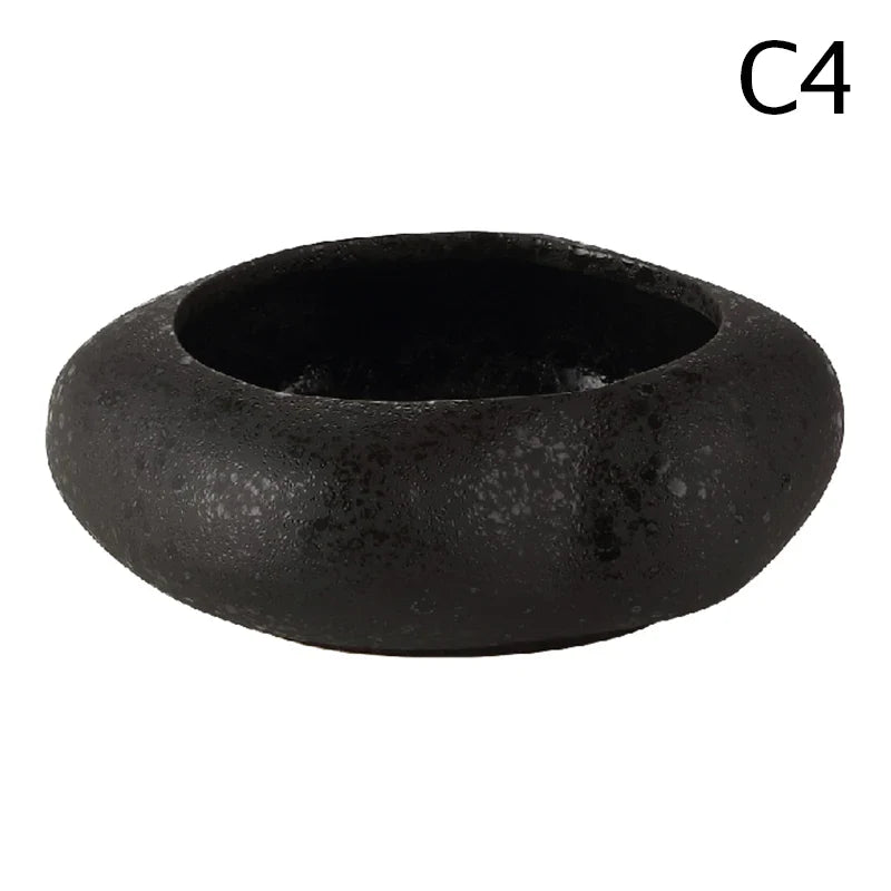 Lotus Seedpod Ceramic Vase Set - C4 - Vase