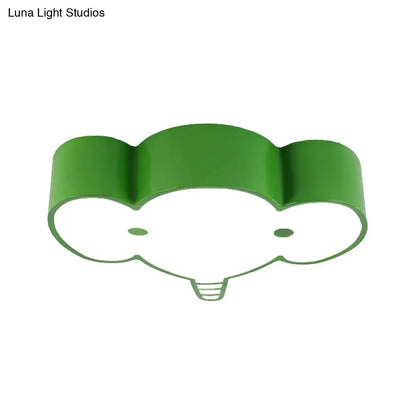 DecorBites™ DecorBites™ Lovely Metal Elephant Ceiling Lamp for Kindergarten and Nursing Rooms