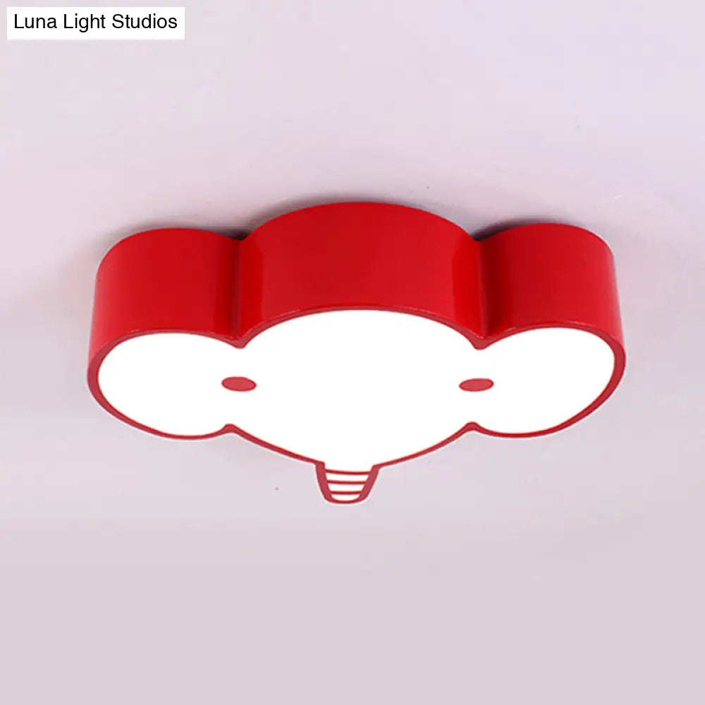 DecorBites™ DecorBites™ Lovely Metal Elephant Ceiling Lamp for Kindergarten and Nursing Rooms