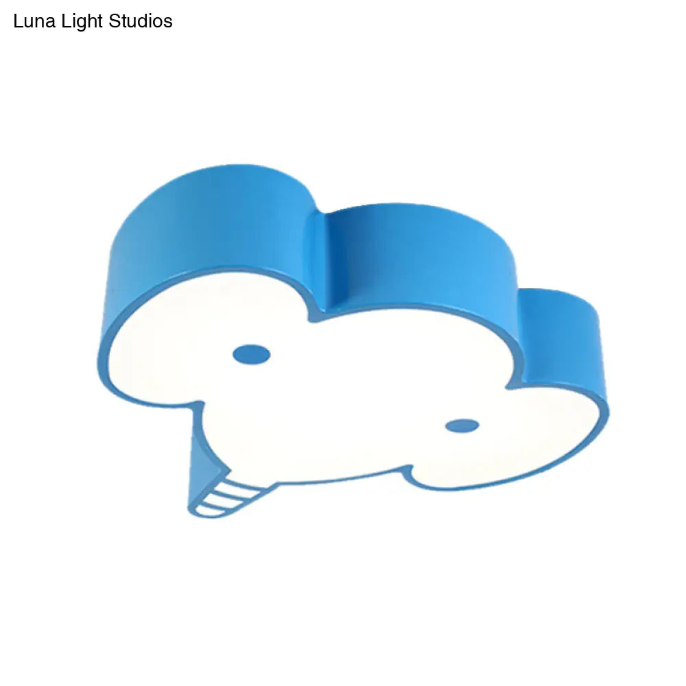 DecorBites™ DecorBites™ Lovely Metal Elephant Ceiling Lamp for Kindergarten and Nursing Rooms