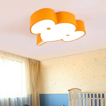 DecorBites™ DecorBites™ Lovely Metal Elephant Ceiling Lamp for Kindergarten and Nursing Rooms