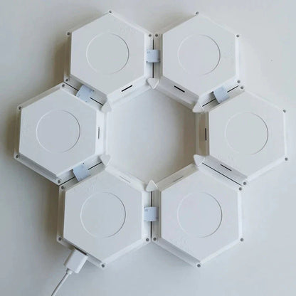 DecorBites™ Luna Decor  | Hexagon Modular Lights