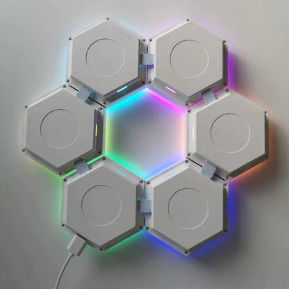 DecorBites™ Luna Decor  | Hexagon Modular Lights