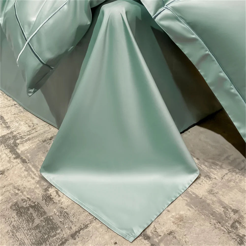 Luxurious Egyptian Cotton Embroidered Bedding Set