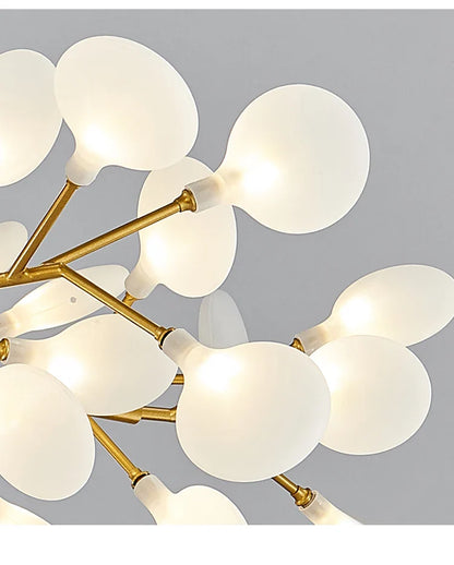 Luxurious Golden LED Chandelier for Home - Chandelier