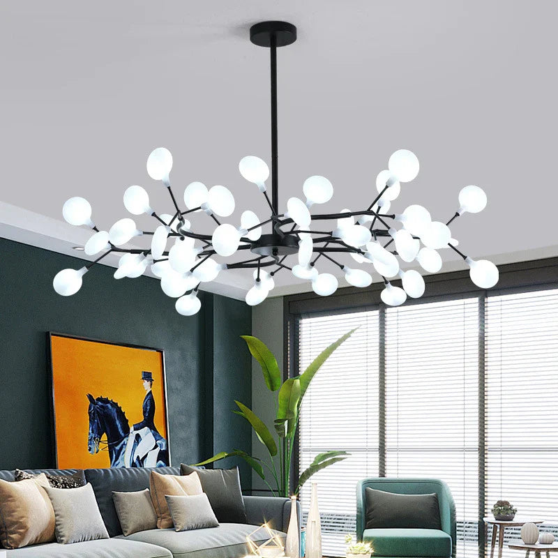 Luxurious Golden LED Chandelier for Home - Chandelier