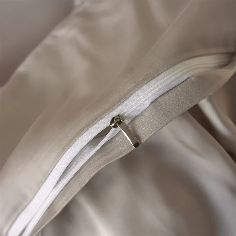 Luxurious Lyocell Silk Bedding Set - Queen/King Size