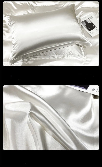 Luxurious Mulberry Silk Bedding Set Queen & King Sizes