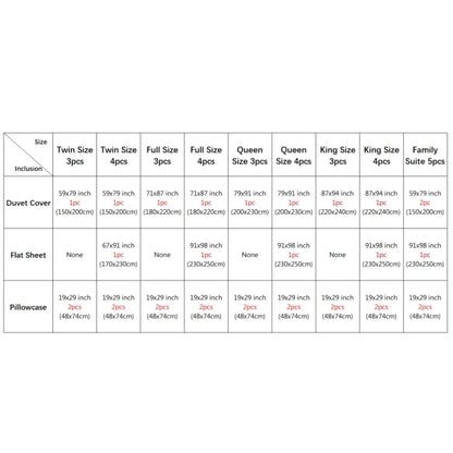 Luxurious Nordic Silk Bedding Set - Summer Bed Sheet