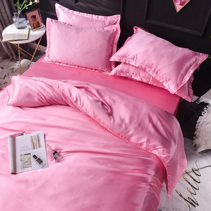 Luxurious Silk Bedding Set - Multiple Sizes