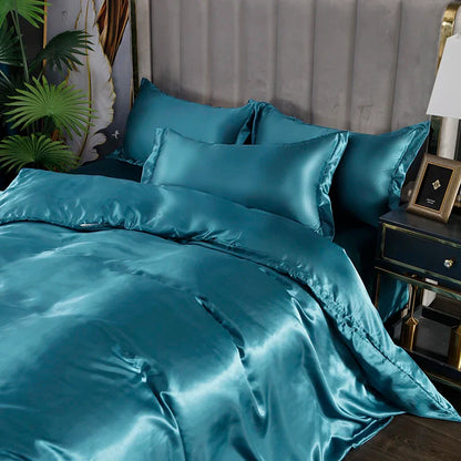 Luxurious Silk Bedding Set - Various Sizes