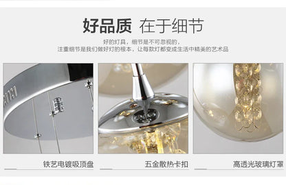 Luxurious Spiral LED Chandelier for Home & Hotel - Chandelier