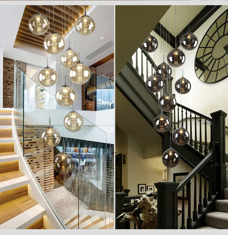 Luxurious Spiral LED Chandelier for Home & Hotel - Chandelier