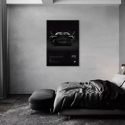 Luxury Car Canvas Wall Art PrintMural - Posters