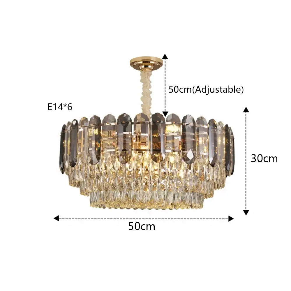 Luxury cascading gold crystal led wall lamp featuring a multi-tiered brass fixture with faceted prisms for decorbites crystal led wall lighting