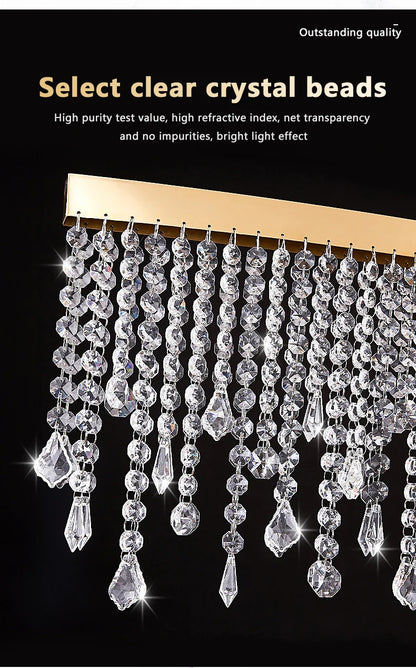 Luxury Crystal Chandelier Pendant Light Fixture - Chandelier