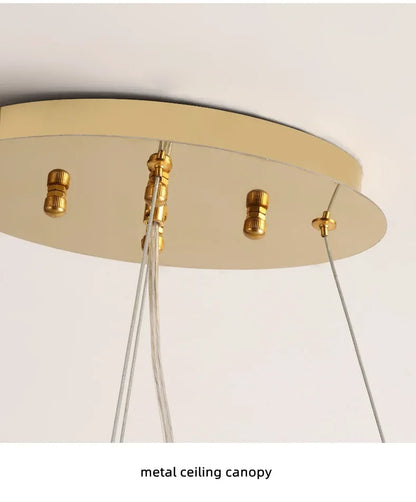 Luxury Crystal Chandelier with LED Lights - Chandelier