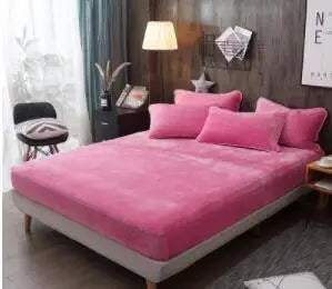 Luxury Egyptian Cotton Bedding Set - Flamingo Leaf Theme