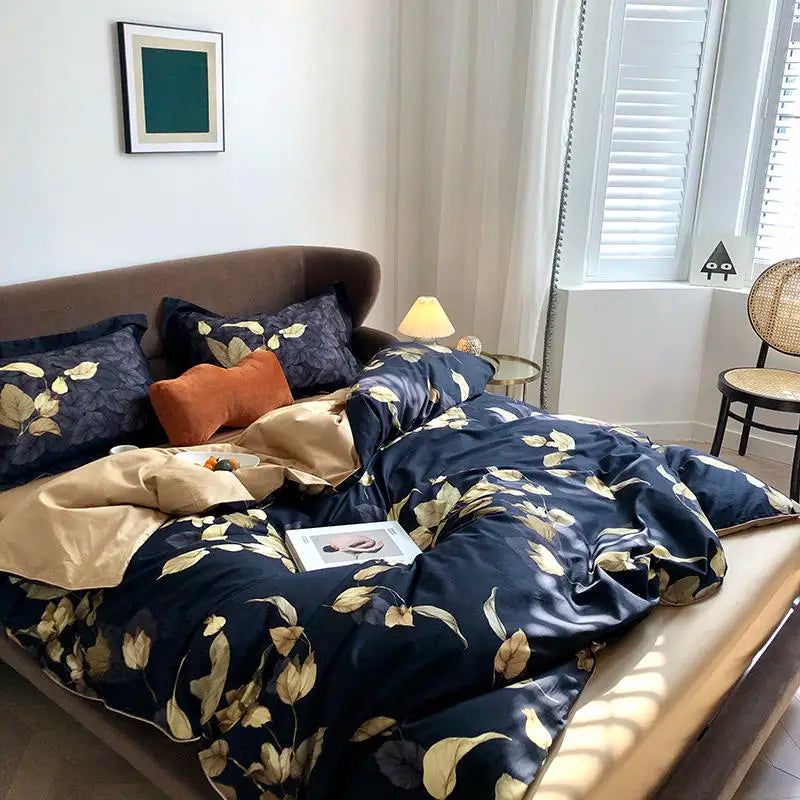 Luxury Egyptian Cotton Flamingo Bedding Set - Queen/King