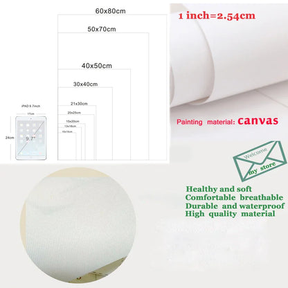 Luxury Geometric Canvas Prints Set