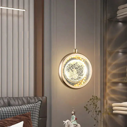 Luxury gold deer crystal ball chandelier pendant light with a gold-toned metal frame and warm decorbites crystal ball lighting