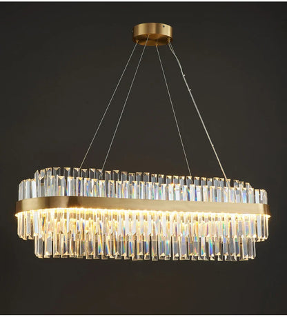 Luxury LED Crystal Chandelier for Home Decor - Chandelier